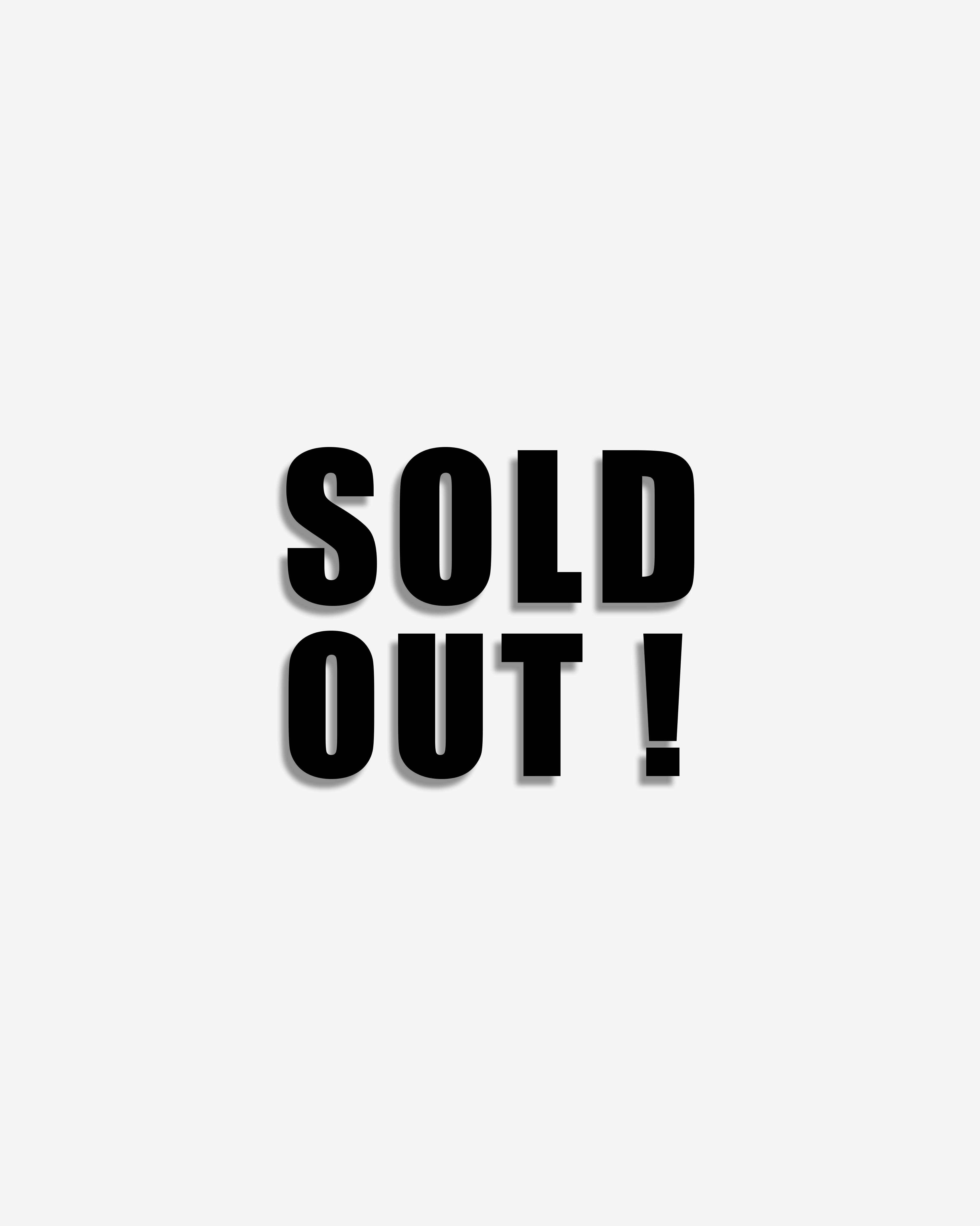 Sold Out