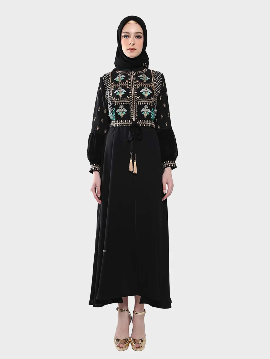Floral Majesty Abaya