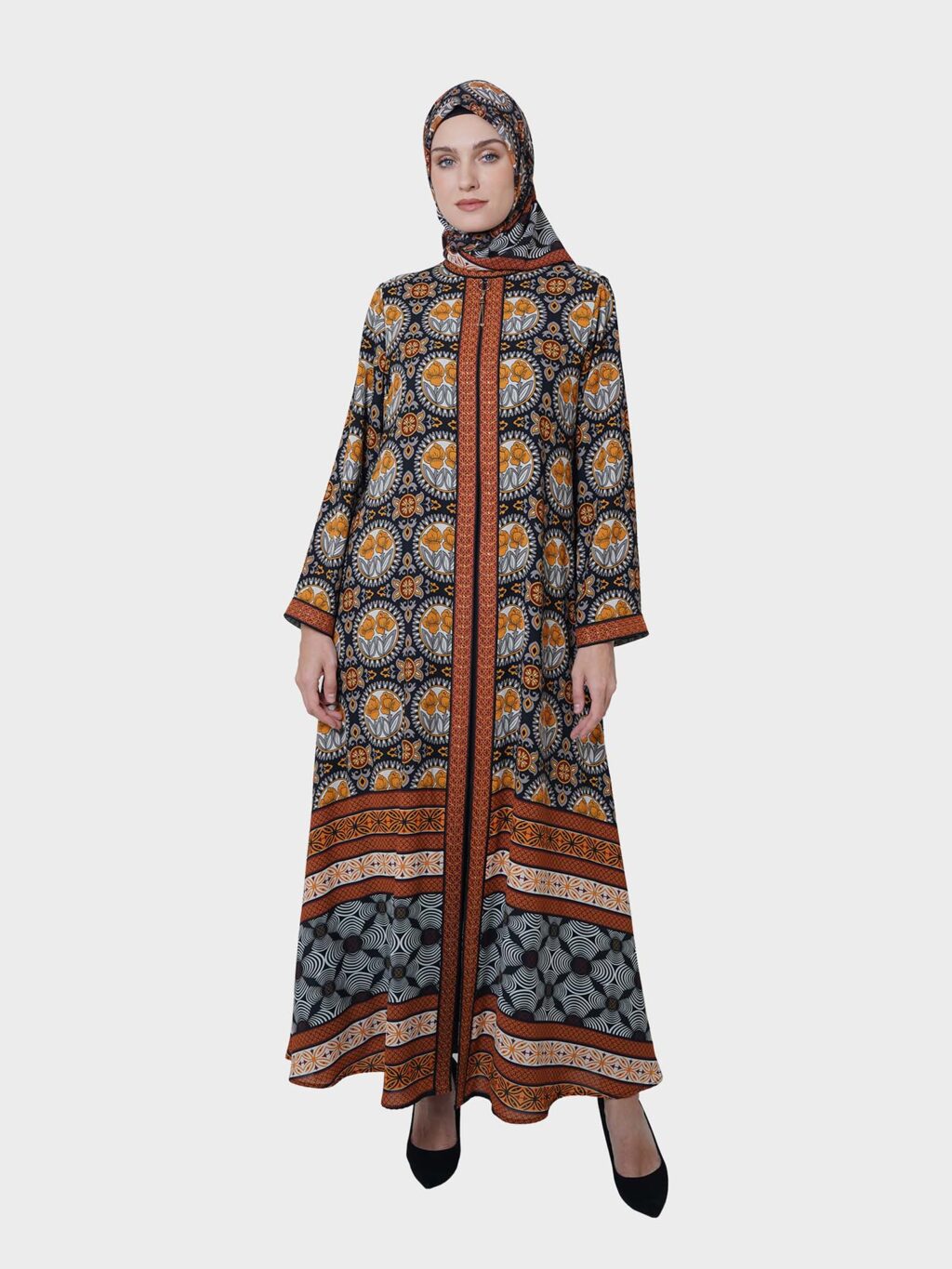 Orbis Mosaic Abaya