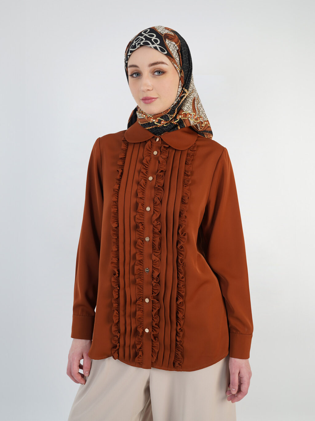 Woodland Ruffle Blouse