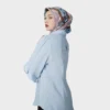 HIKMAT Blouse B9825 Blue (2)