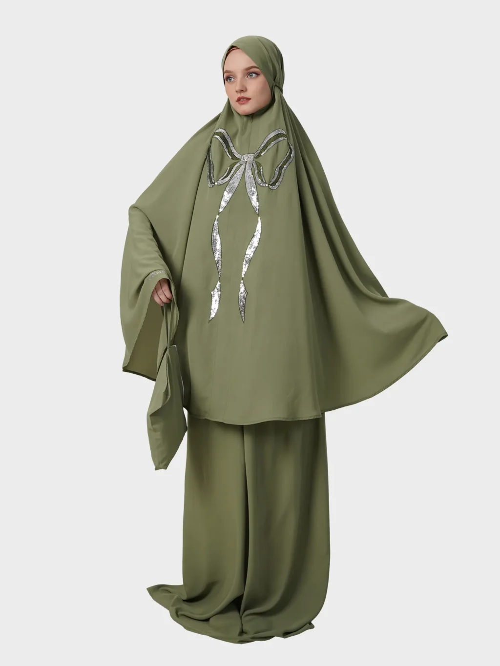 Graceful Bow Mukena