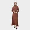 HIkmat Abaya A3099 Brown (1)