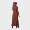 HIkmat Abaya A3099 Brown (2)
