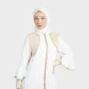 Hikmat ABaya A6623 White (2)