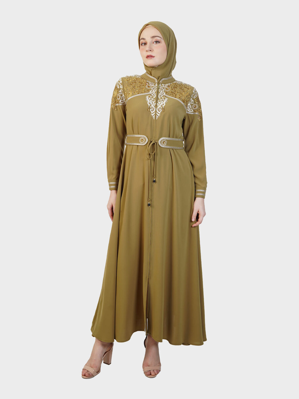 Golden Crest Abaya