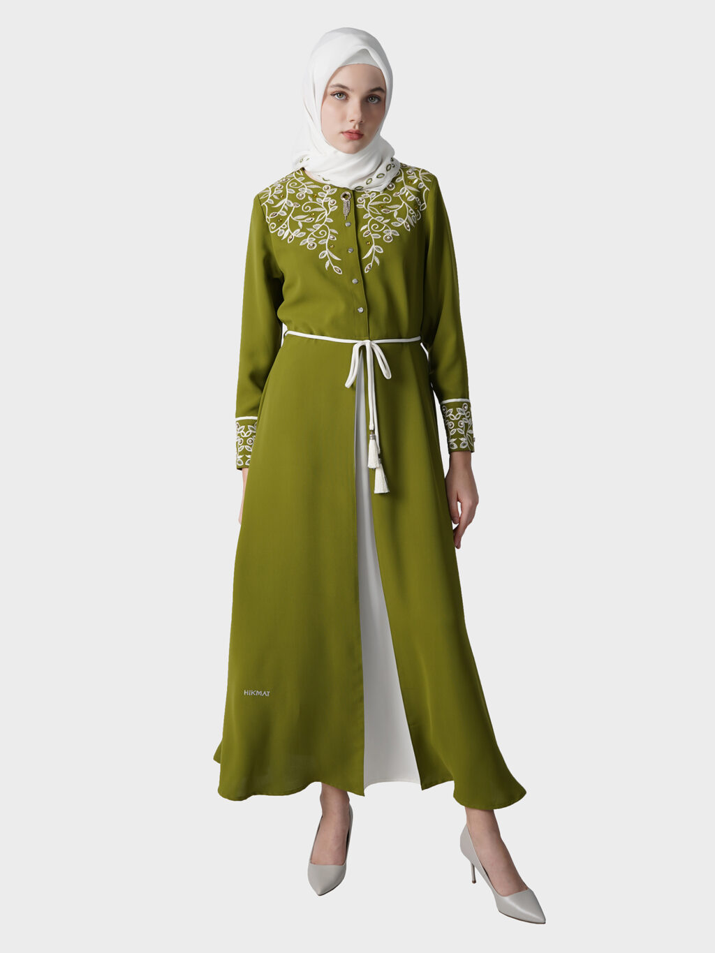 Flourish Fronds Abaya