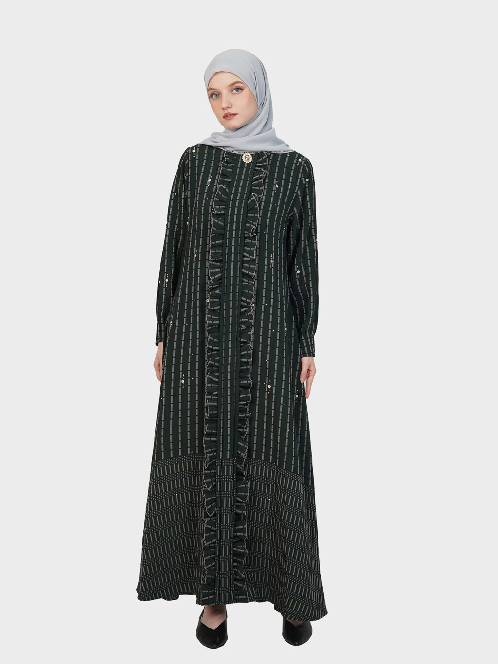 Ravina Stripes Abaya