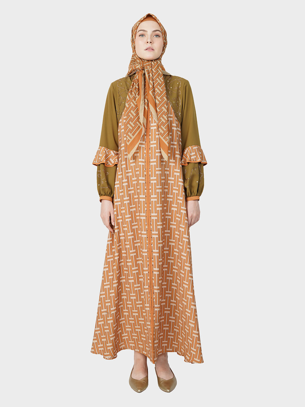 Geometric Grace Abaya