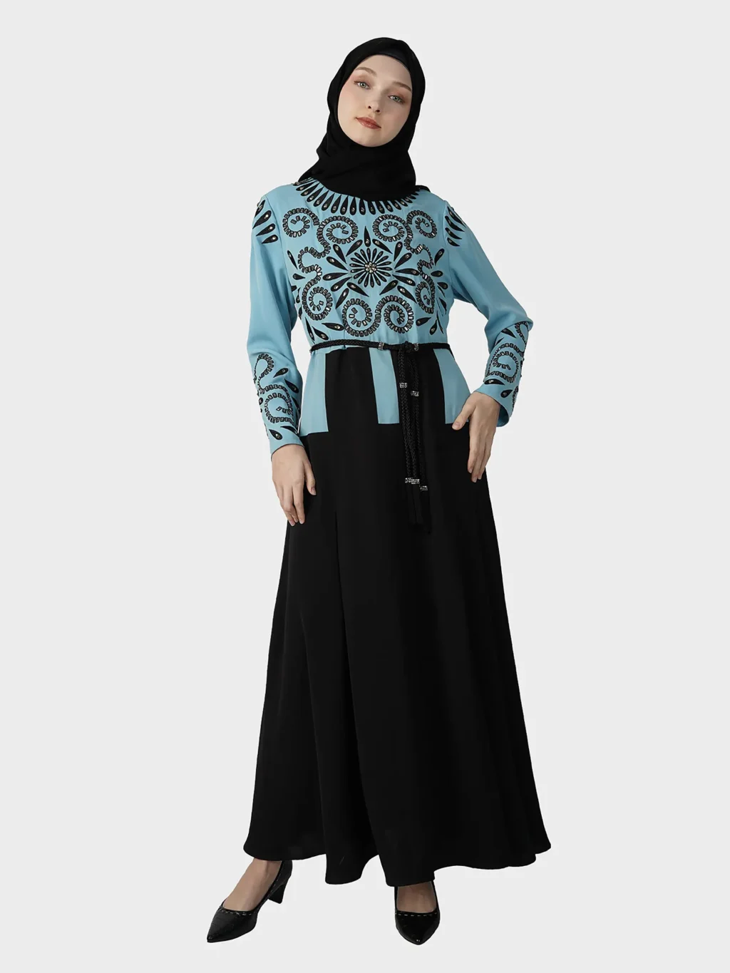 Amber Bloom Abaya