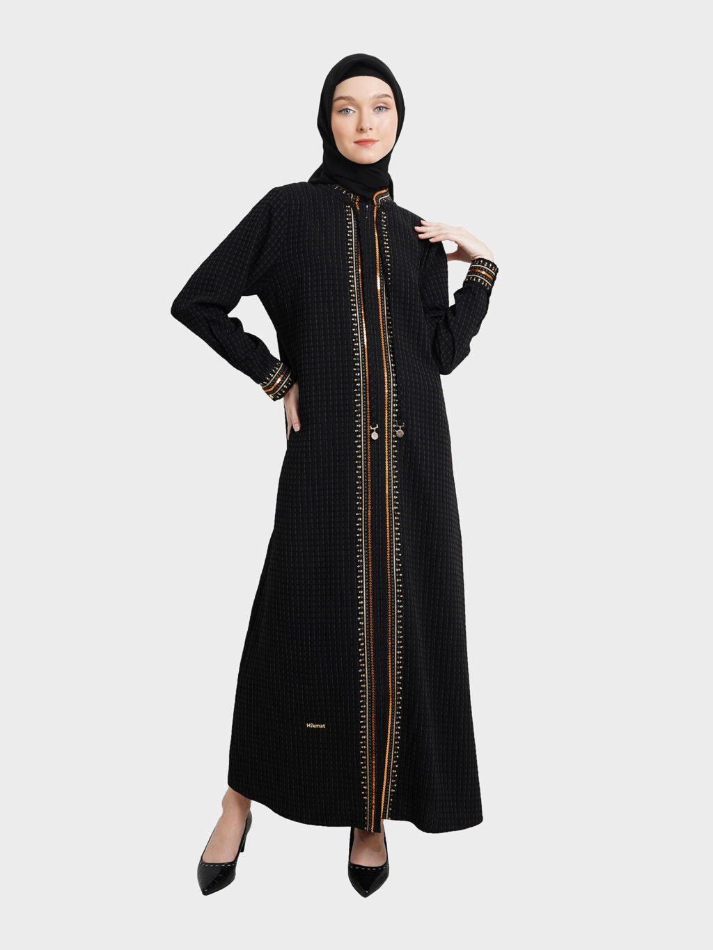 Nocturne Gold Abaya