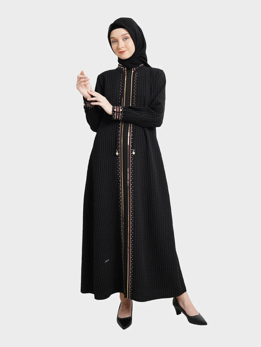Nocturne Gold Abaya
