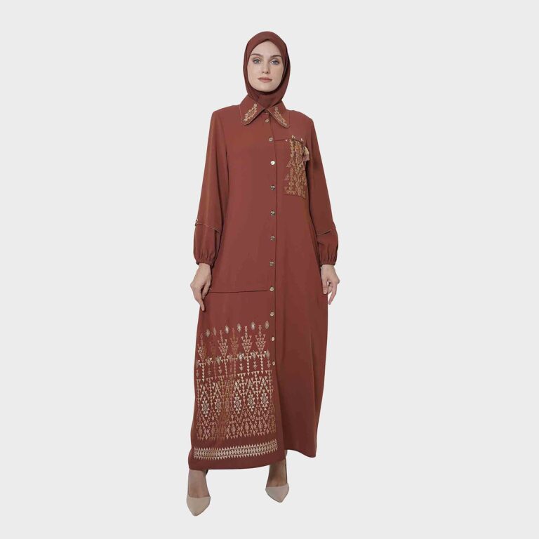 Ethnica Nobilis Abaya - Brick