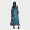 Hikmat Abaya Jalabiya J7794-02 Blue (2)