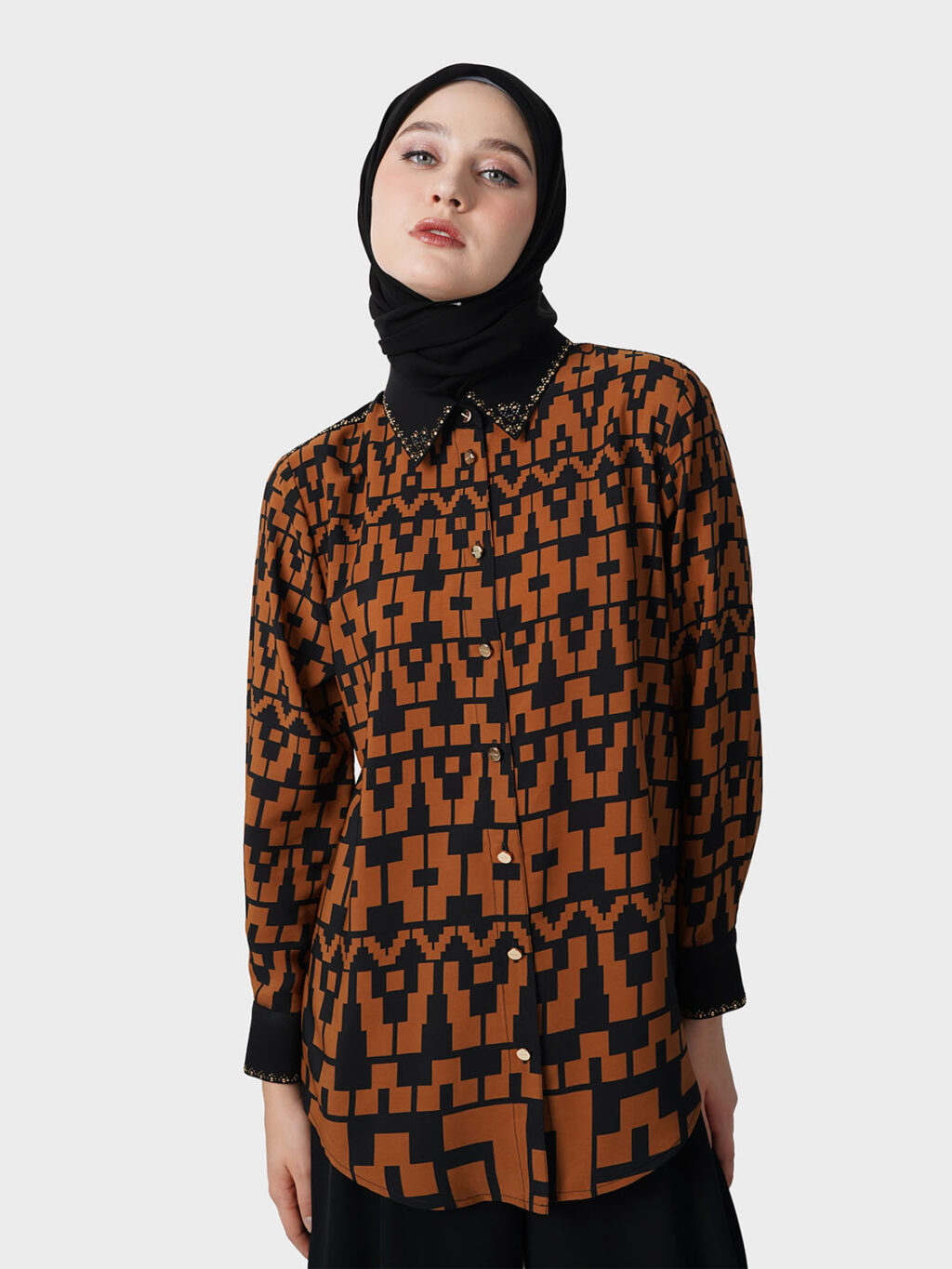 Nexa Geometric Blouse