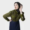 Hikmat Blouse B4450 Olive (1)