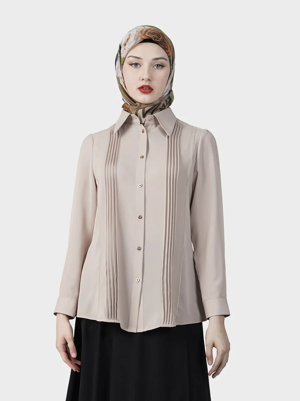 Celeste Pleat Blouse