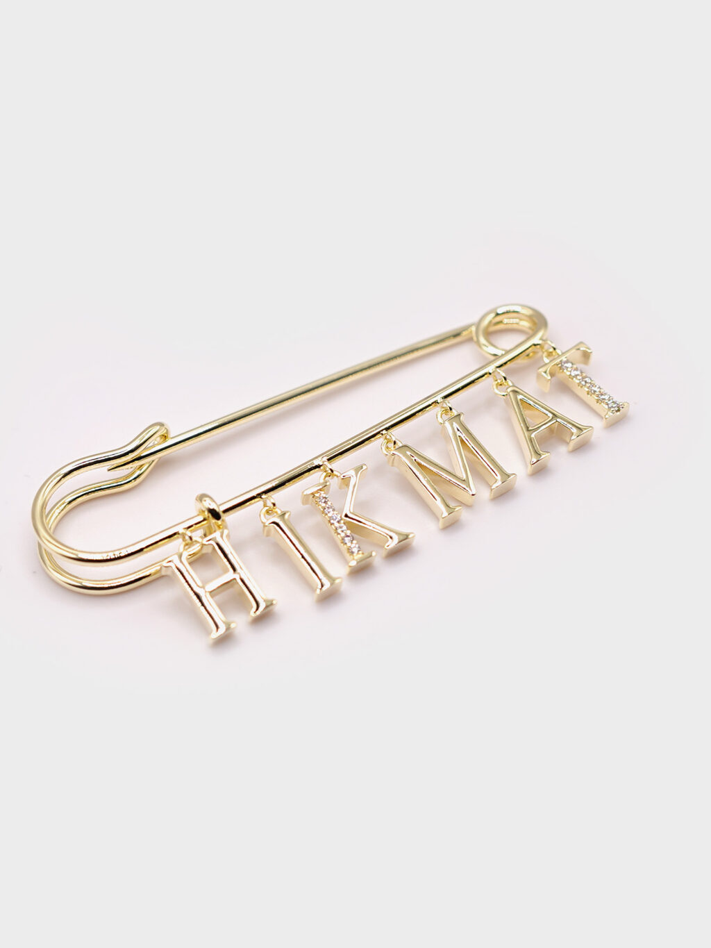 Emblem Letteria Brooch