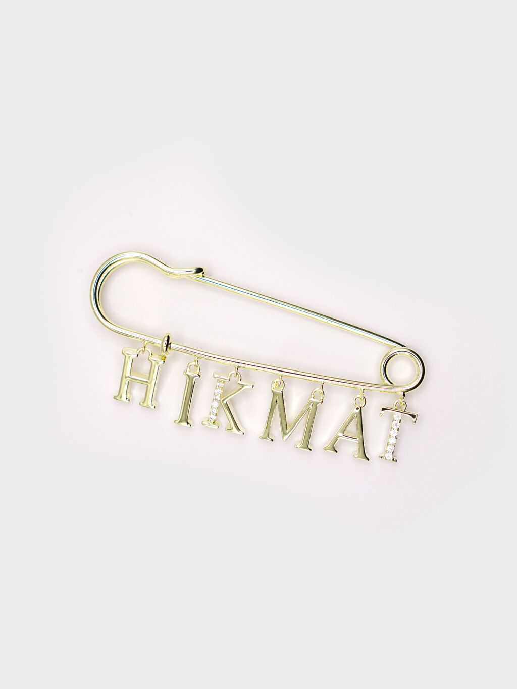Emblem Letteria Brooch