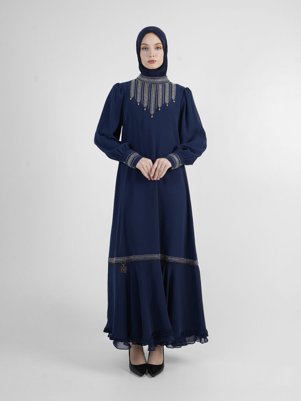 Serenflare Dress - Navy, S