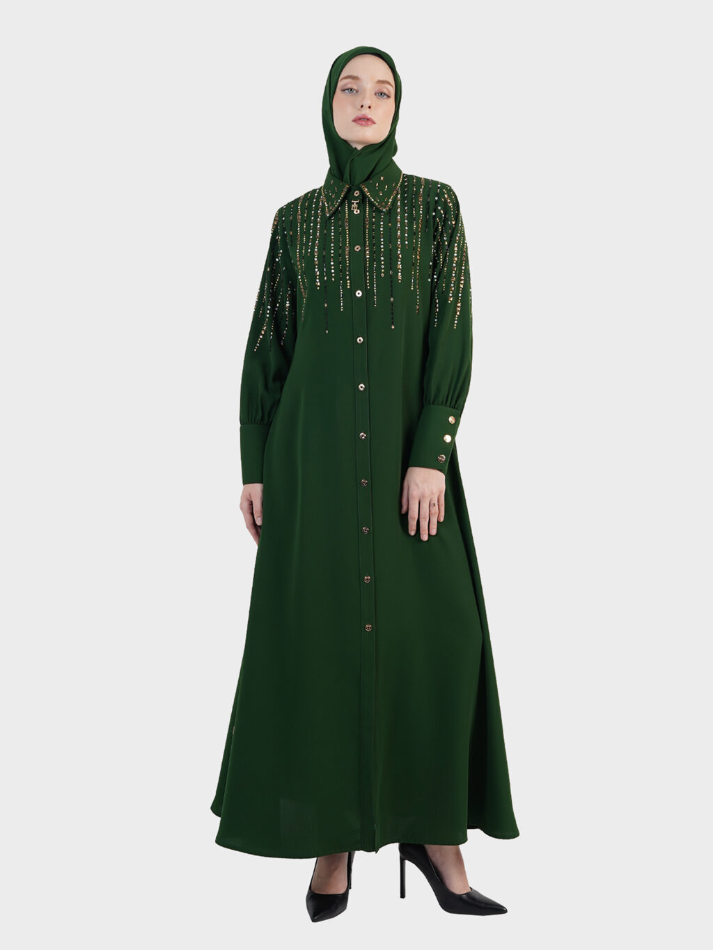 Rainforest Glint Dress