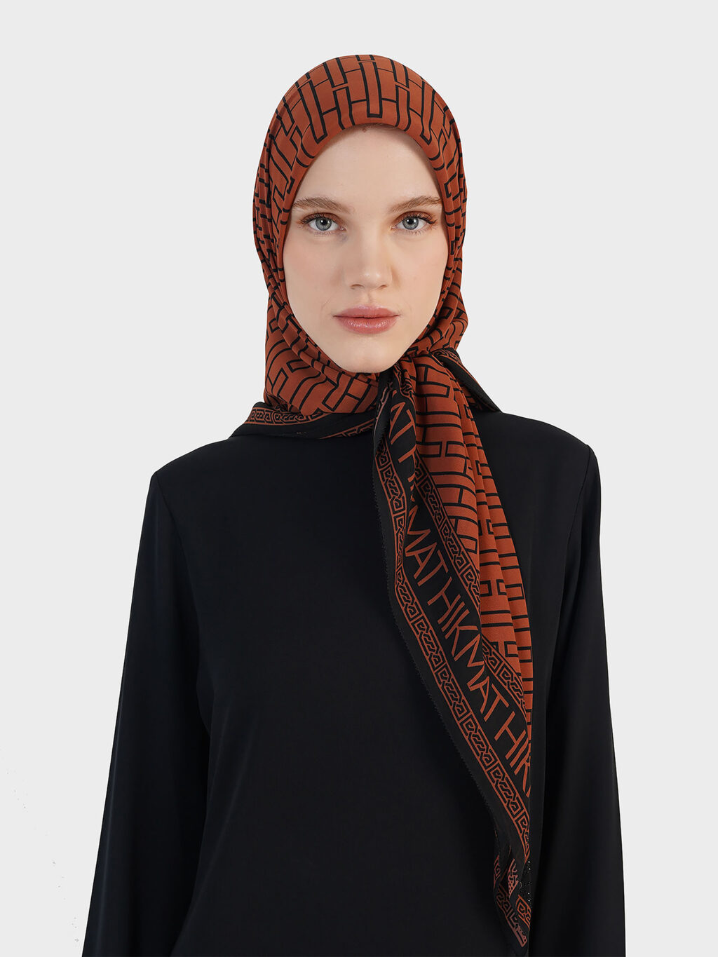 Terra Grid Headscarf