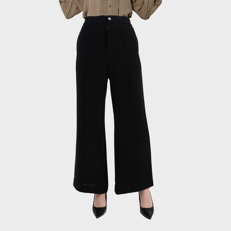 Cadenza Flow Culottes Pants - Black