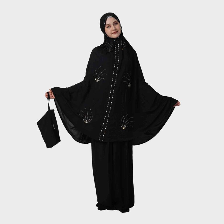 Amani Pure Mukena - Black