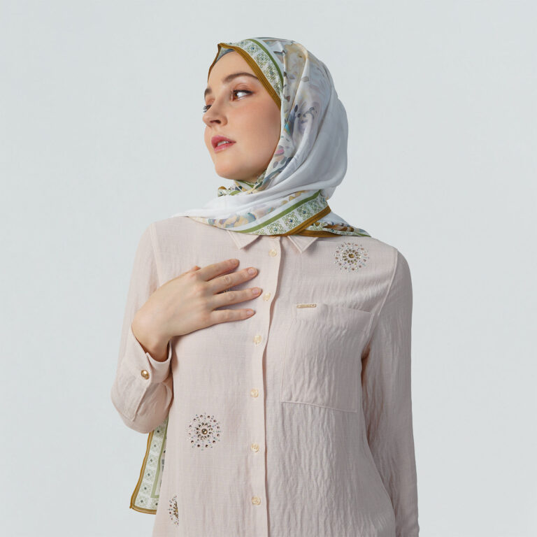 Jardin Charm Headscarf - Brown