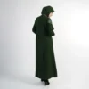 HIKMAT Abaya A3868 D Green (2)