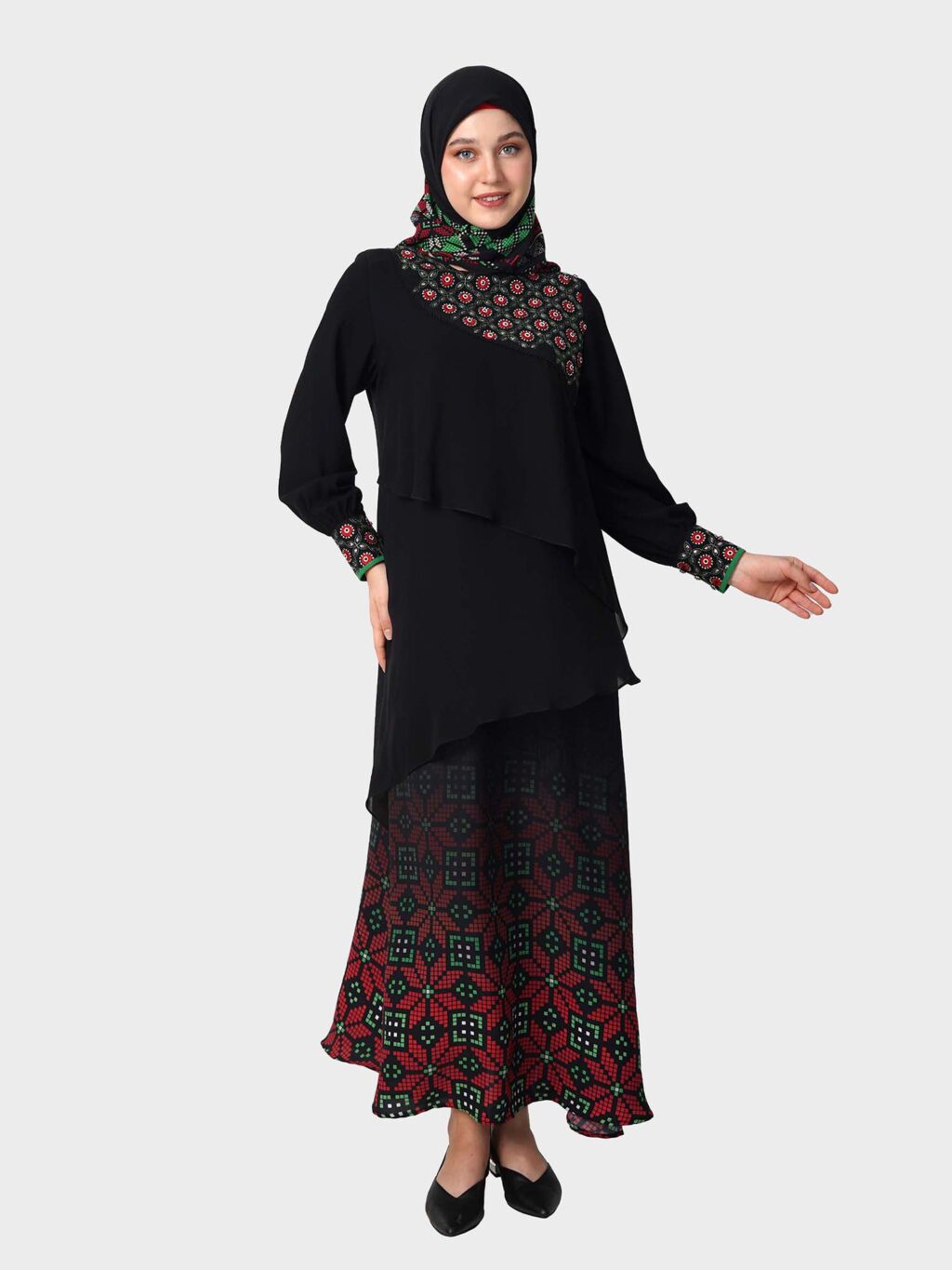 Nocturne Bloom Abaya