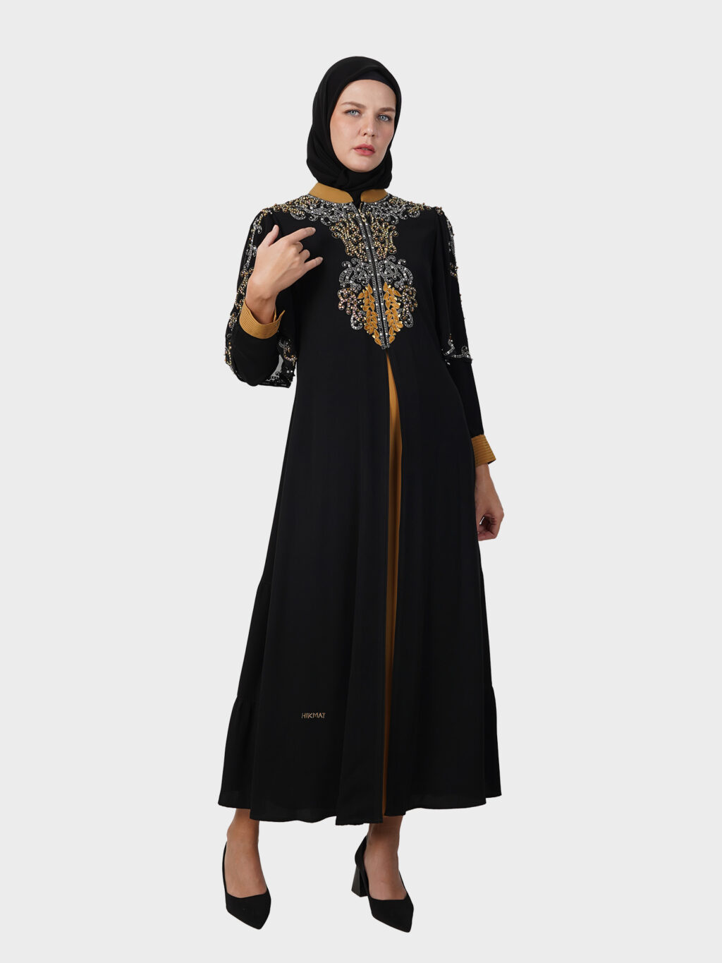 Mystica Noir Abaya