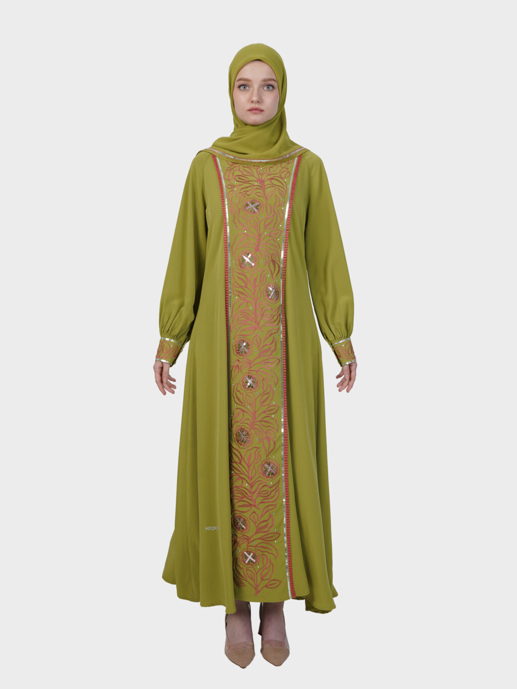 Majestic Vine Abaya