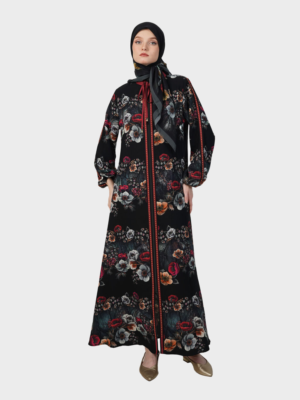 Rosa Notte Abaya