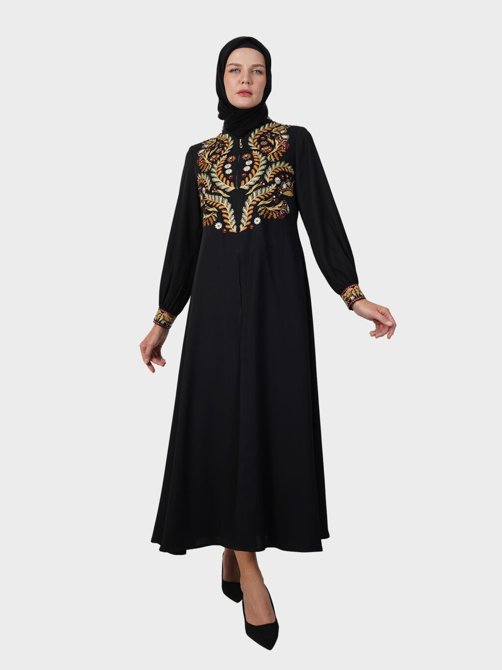 Tangle Bloom Abaya