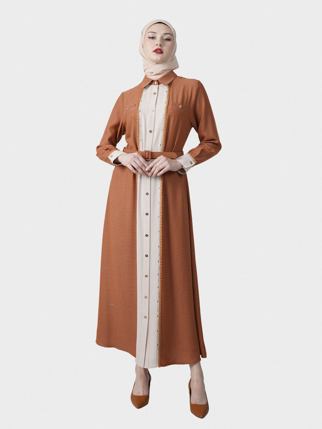 Tweed Grace Abaya