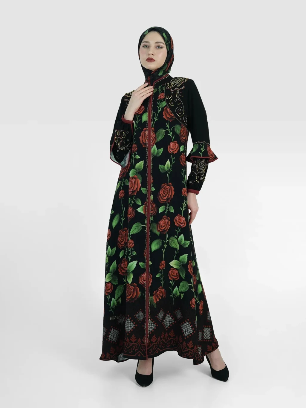 Jasida Rose Abaya