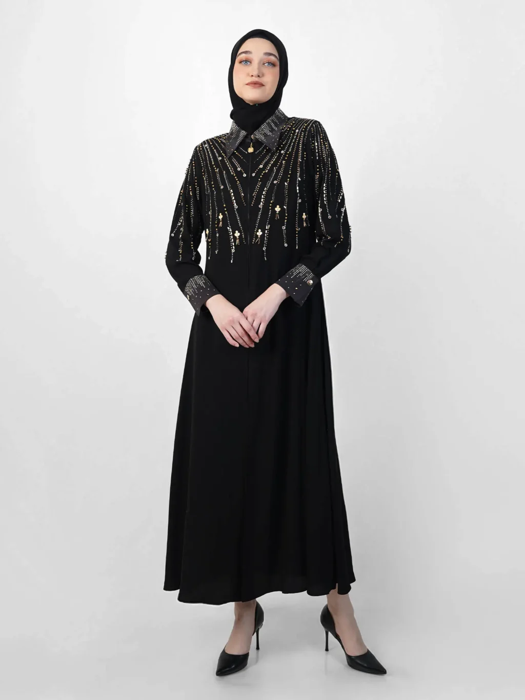 Glimmer Drip Abaya