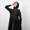 HIKMAT Abaya A3828 Black (3)