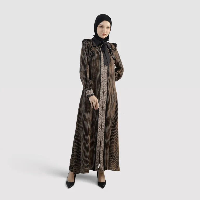 Averra Flow Abaya - Brown