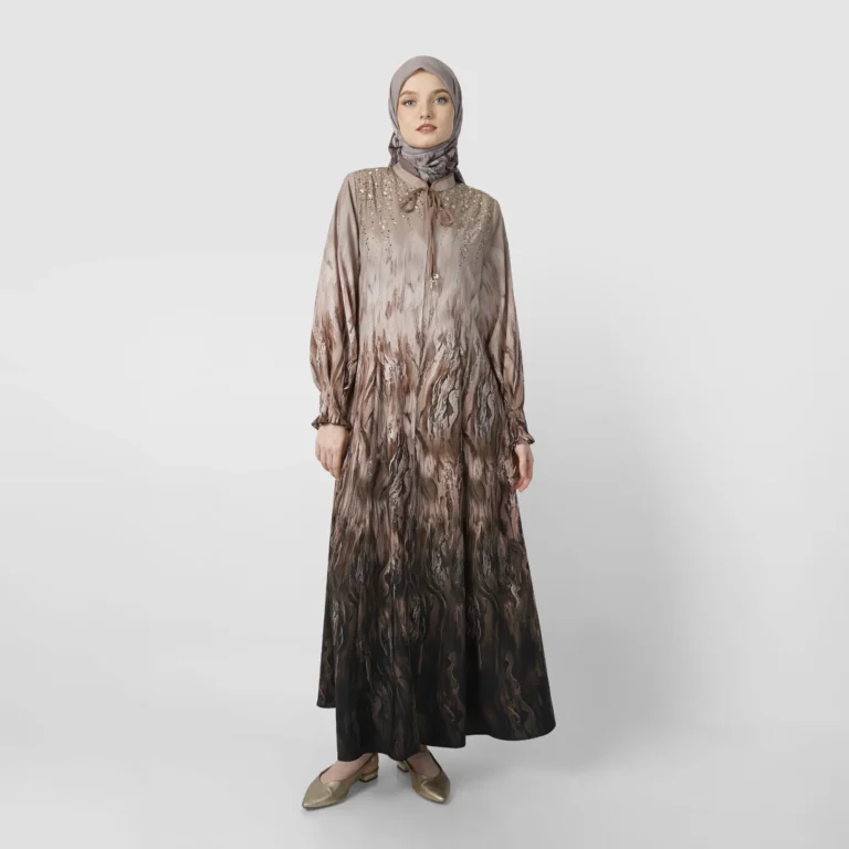 Flamma de Bois Abaya - Brown