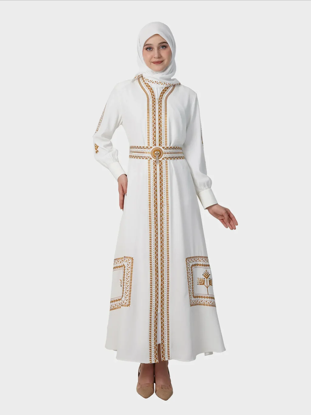 Zahra Gold Abaya