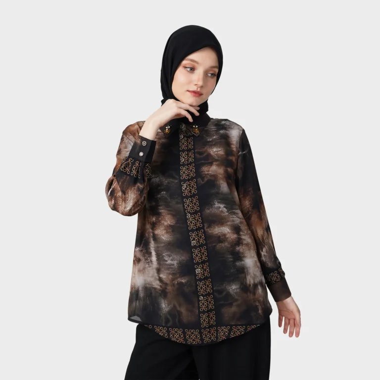 Aurorhaze Blouse - Brown