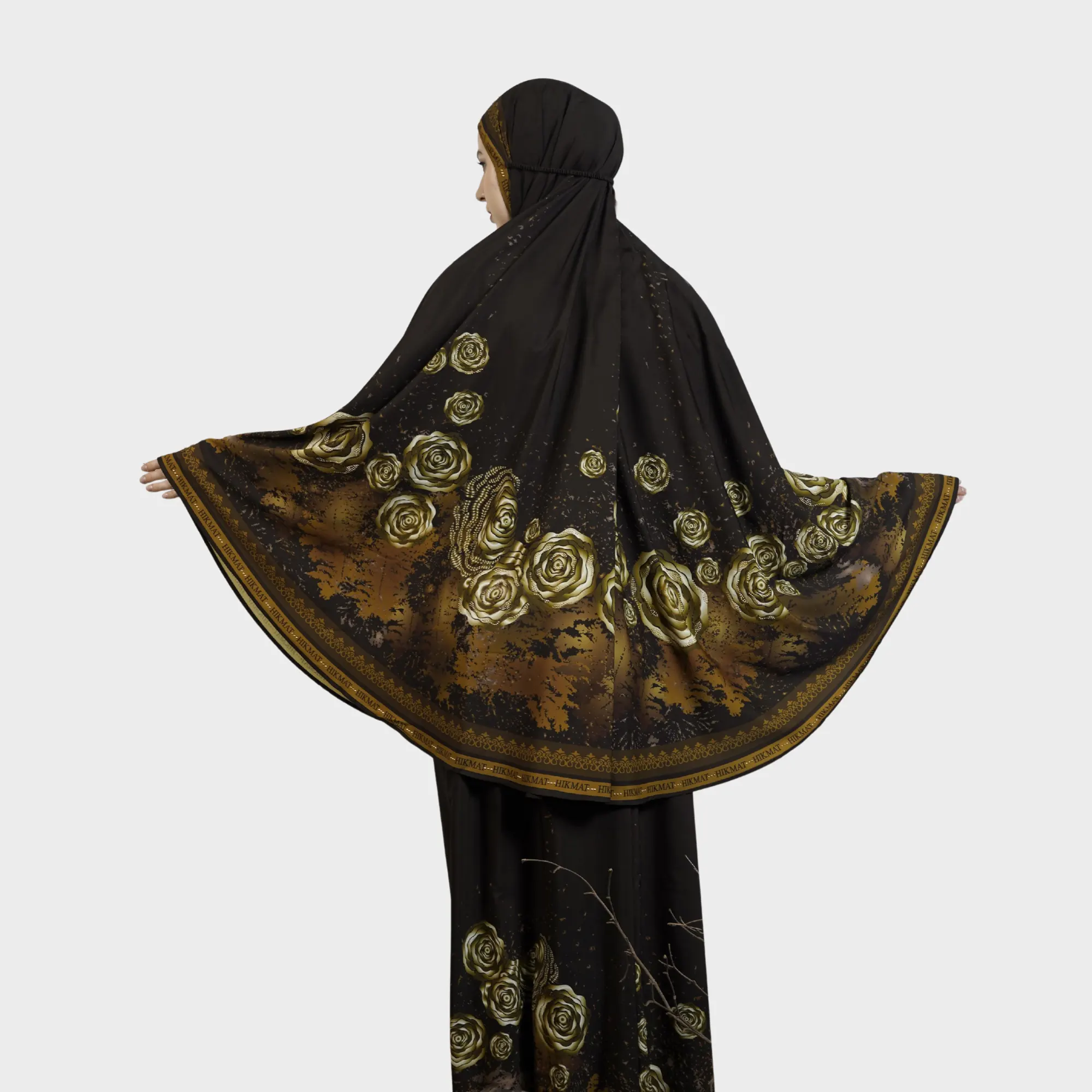 HIKMAT Mukena N1239 Brown (2)