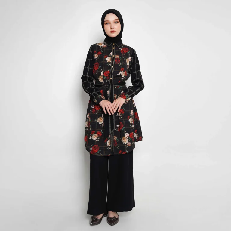 Rosevelta Tunic - Red