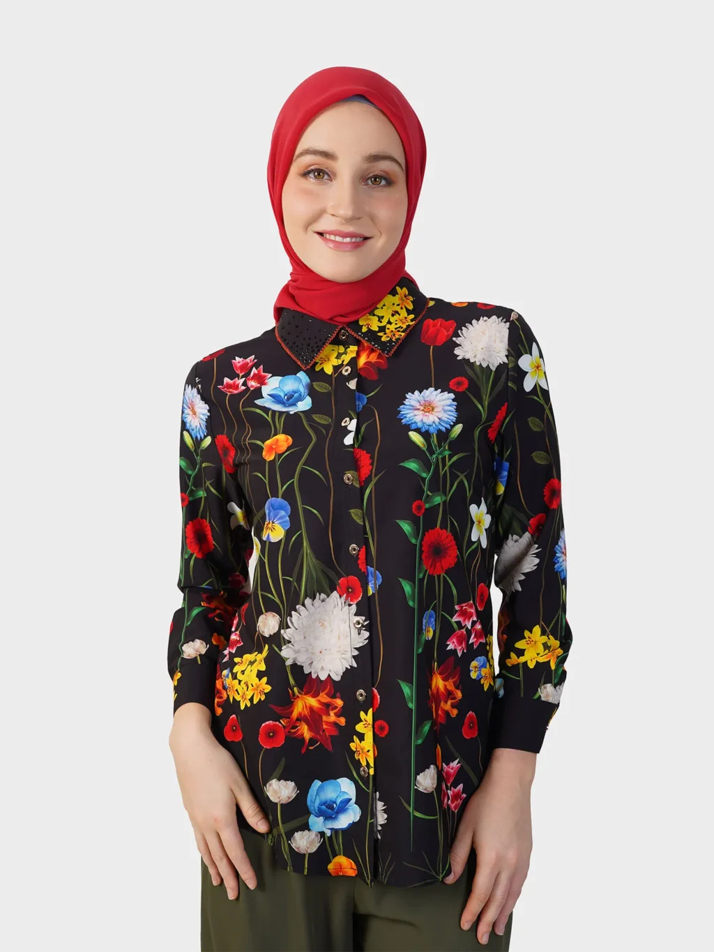 Floral Whimsy Blouse