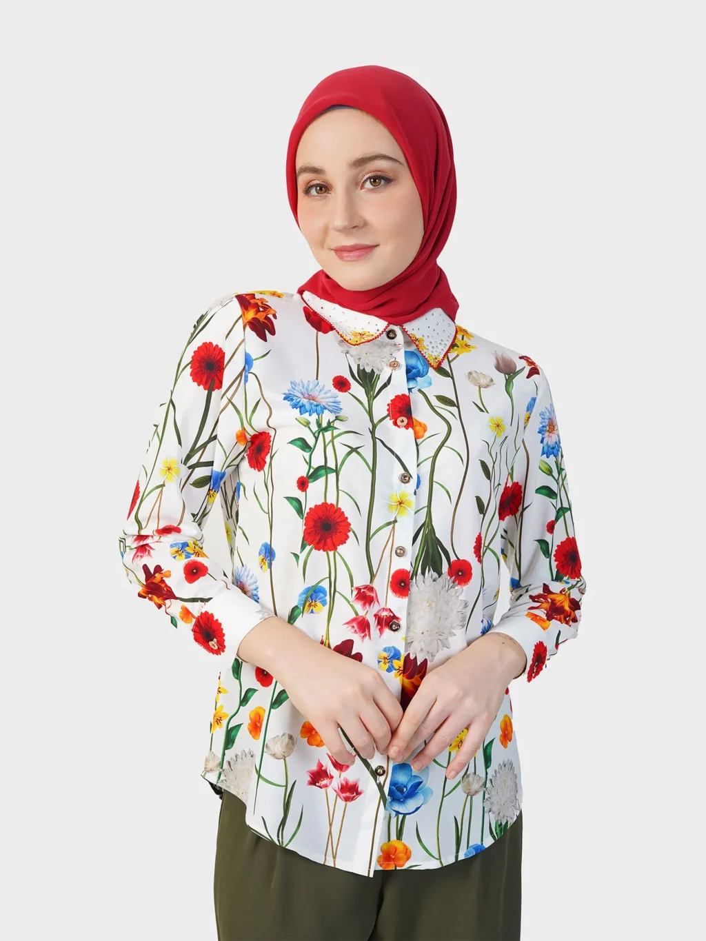 Floral Whimsy Blouse