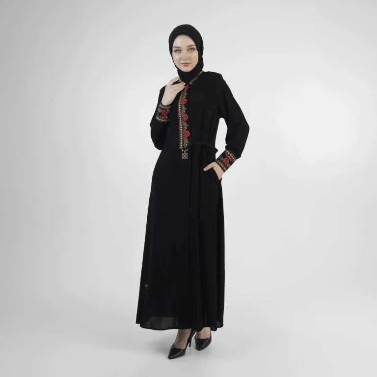 Nawra Khat Dress - Black