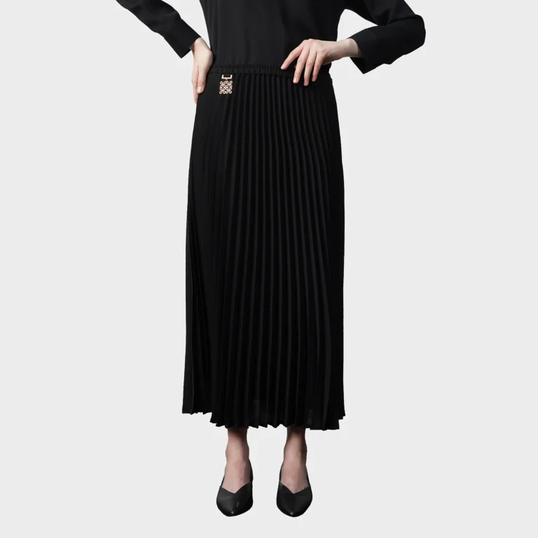 Charm Flow Skirt - Black