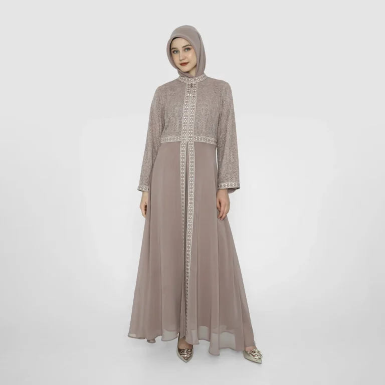 Mirath Classe Abaya - Beige